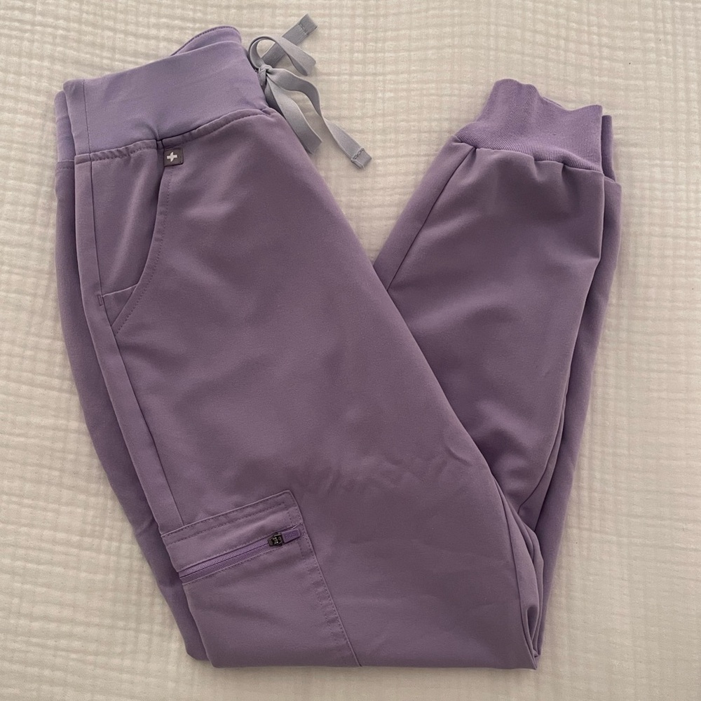 Figs Lavender Track Joggers